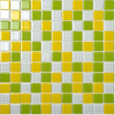 Carreaux de mosaïque de verre cristal Wall Stickers couleurs mélangées cuisine dosseret Tile Design salle de bain glacé plancher miroir tuiles AH257