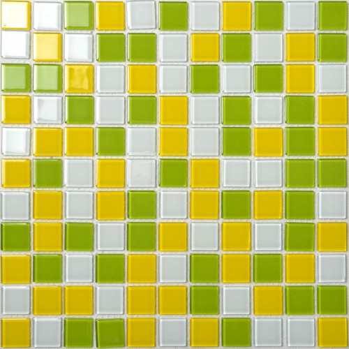 Carreaux de mosaïque de verre cristal Wall Stickers couleurs mélangées cuisine dosseret Tile Design salle de bain glacé plancher miroir tuiles AH257