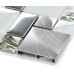 Verre et métal argent tuile dosseret idées brossé en acier inoxydable feuille plaqué cristal verre mosaïque cuisine tuiles MGTY63