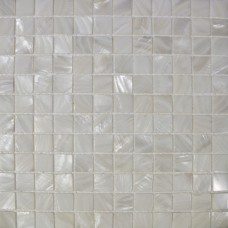 Mère de perle mosaïque carré 1 pouce coquille blanc d'eau douce carreaux cuisine dosseret salle de bain douche mur de carreaux carreaux design MPT0251