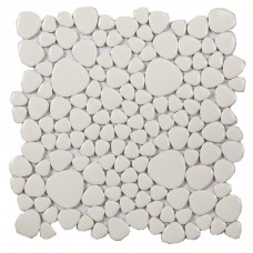 galet en porcelaine carreaux de mosaïque en céramique émaillée blanc cuisine tuile dosseret ZYS9 piscine extérieure plancher tuiles et céramiques